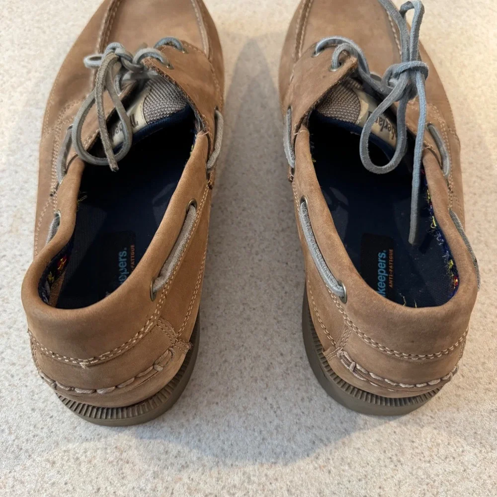 Timberland Earthkeepers Boat‎ Shoes Mens 15M Tan Brown Leather Nautical
